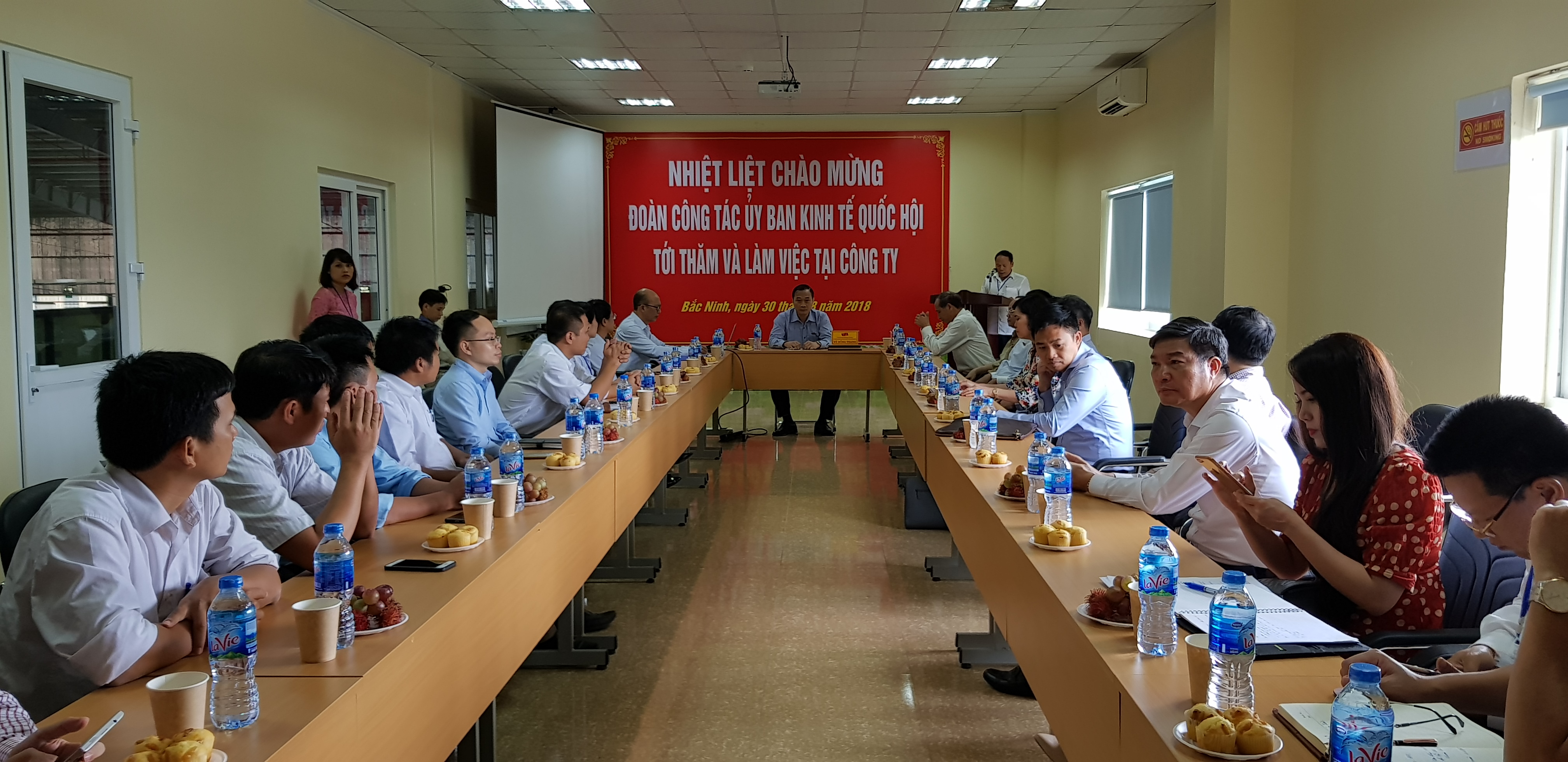 Ủy ban kinh tế quốc hội thăm Tiến Thành